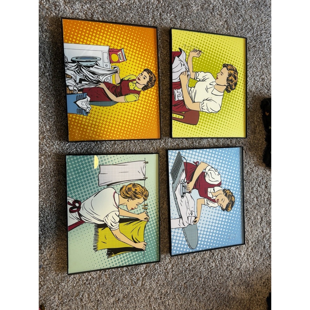 Art Print 10x8 Inches Set of 4